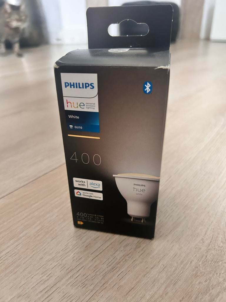 Philips Hue GU10 White LED Spot - Smart Verlichting, Led-lamp, Minder dan 30 watt, Nieuw, Overige fittingen