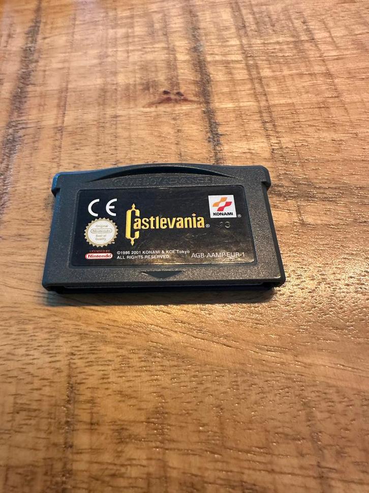 Castlevania Game Boy Advance (GBA) Game, Spelcomputers en Games, Games | Nintendo Game Boy, Gebruikt, Avontuur en Actie, 1 speler