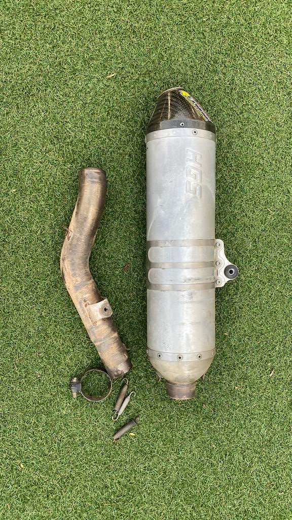 HGS complete /uitlaat + voorbocht Honda CRF 450 X, Ophalen of Verzenden, Honda