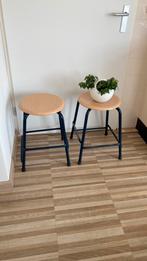 Twee krukjes van topa, Ophalen, Gebruikt, IJzer