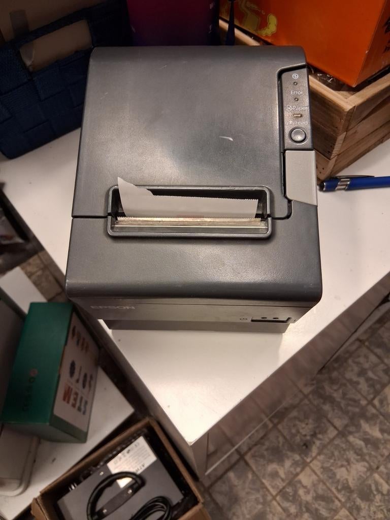 Epson TM-T88V Thermische Bonprinter - Gebruikt, Computers en Software, Printers, Zwart-en-wit printen, Gebruikt, Printer, Epson