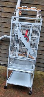 Papagaai kooi, Ophalen of Verzenden, Zo goed als nieuw, Metaal, Vogelkooi