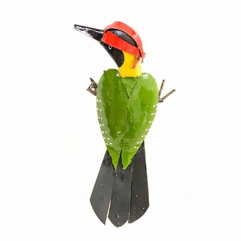 GROENE SPECHT - STREET ART - FAIRTRADE, Tuin en Terras, Ophalen of Verzenden, Nieuw