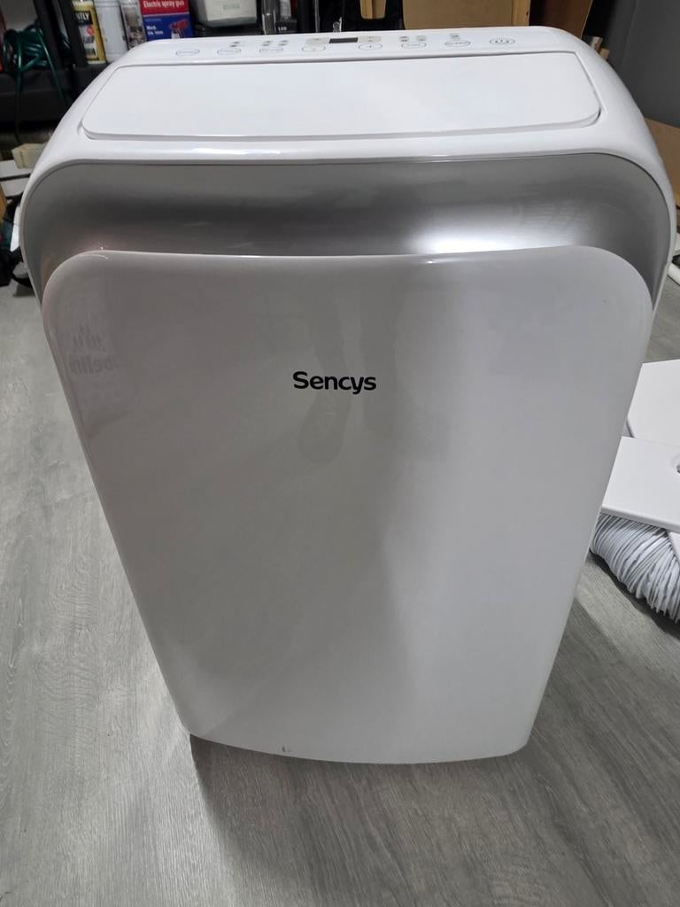 Sencys mobiele airco, Witgoed en Apparatuur, Ophalen, 3 snelheden of meer, Zo goed als nieuw, Afstandsbediening