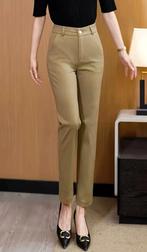 Nieuwe Shein Khaki Pantalon Maat S, Kleding | Dames, Broeken en Pantalons, Beige, Nieuw, Ophalen of Verzenden, Maat 36 (S)