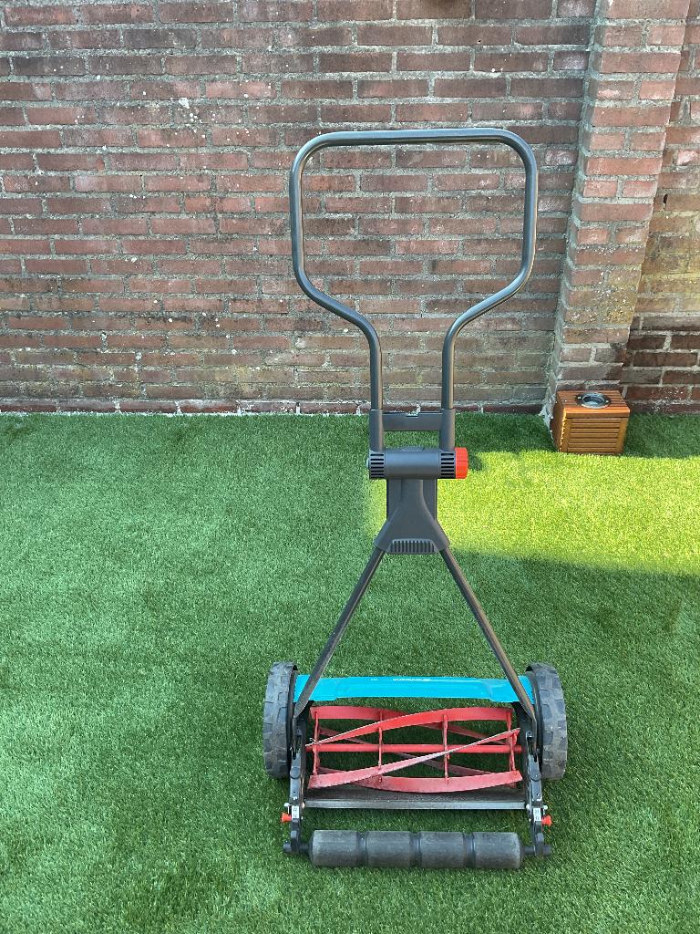 Handgrasmaaier, Tuin en Terras, Ophalen, Handgrasmaaier, Zo goed als nieuw, 50 cm of meer