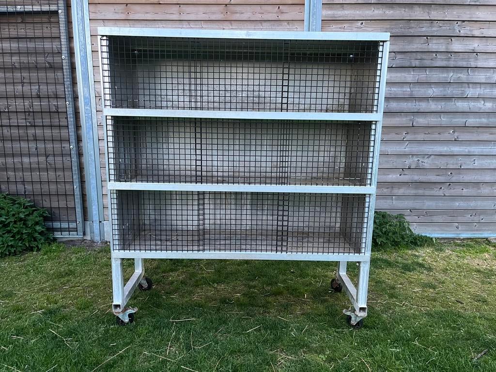 Flat voor konijnen/cavia’s/…, Dieren en Toebehoren, Knaagdieren en Konijnen | Toebehoren, Ophalen, Zo goed als nieuw, Overige typen