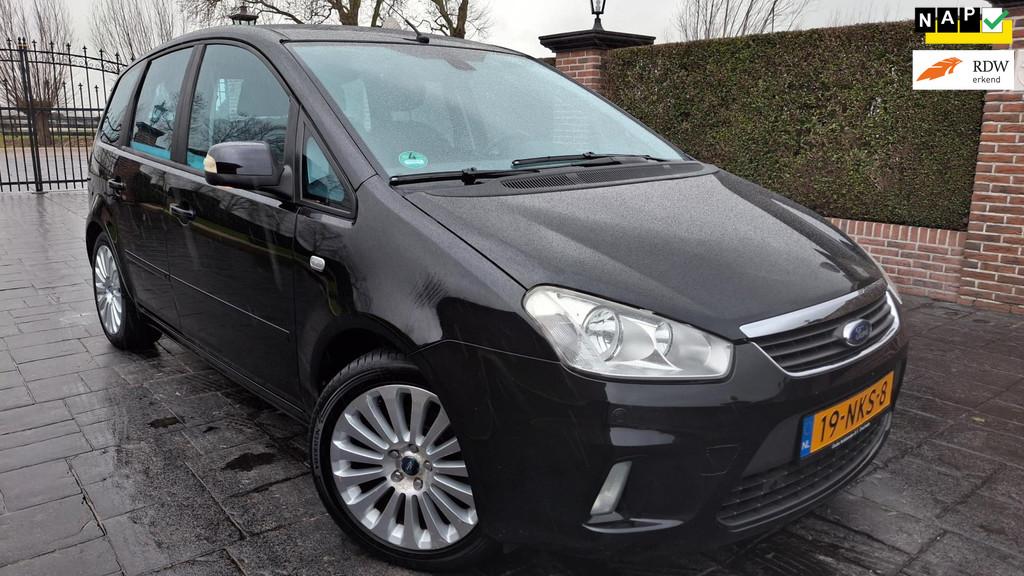 Ford C-Max 2.0-16V Limited Titanium Automaat Hoge instap Nav, Auto's, Ford, Stof, Gebruikt, Zwart, Origineel Nederlands