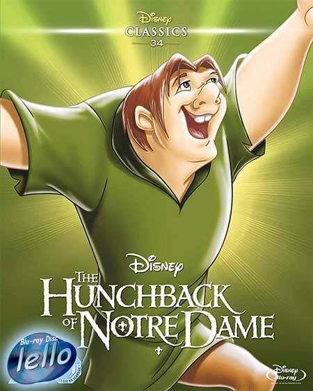 Blu-ray: The Hunchback of Notre Dame (De Klokkenluider) KiS, Cd's en Dvd's, Blu-ray, Nieuw in verpakking, Tekenfilms en Animatie