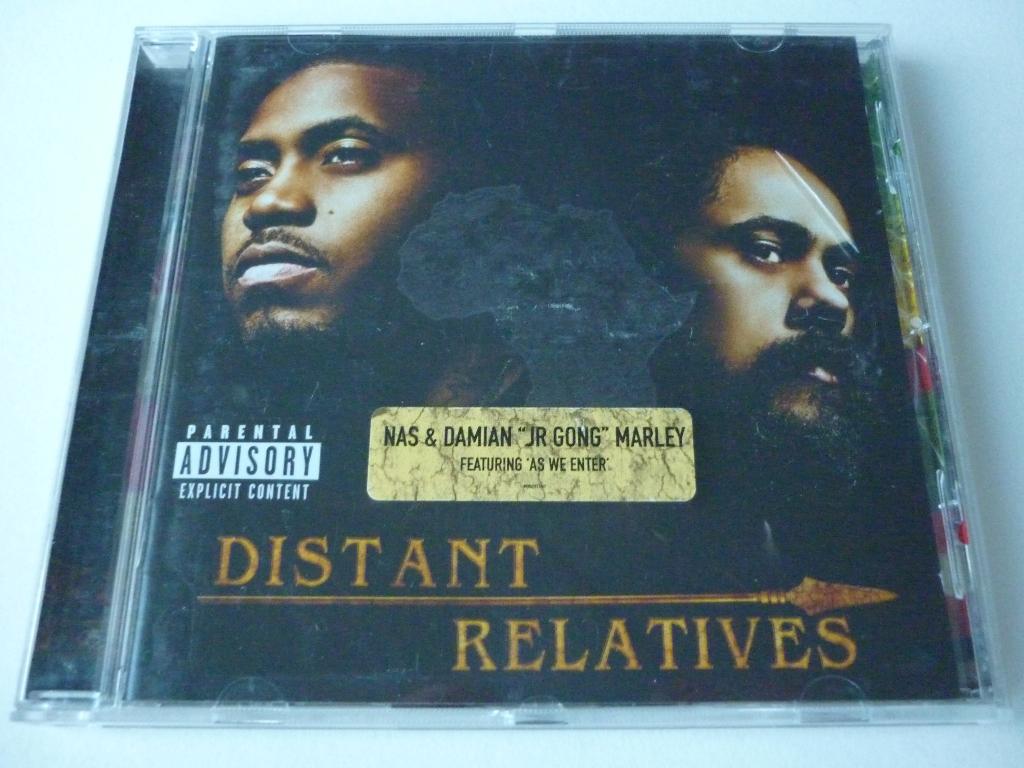Nas & Damian Marley ‎– Distant Relatives, Ophalen of Verzenden, 2000 tot heden, Gebruikt