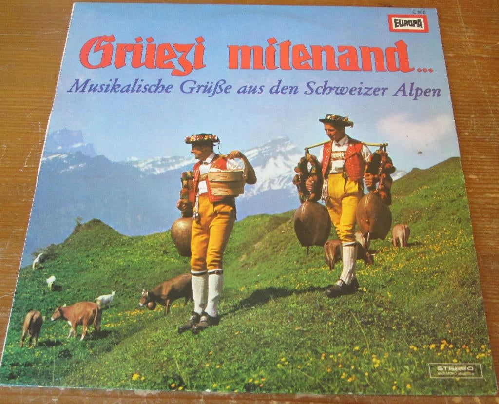 Die Zurisee musikanten > Gruezi mitenand ( LP, Ophalen of Verzenden, Gebruikt, 12 inch