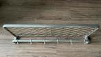 Vintage aluminium "string" kapstok uit de jaren 50 89cm, Gebruikt, Minder dan 100 cm, Metaal, Ophalen