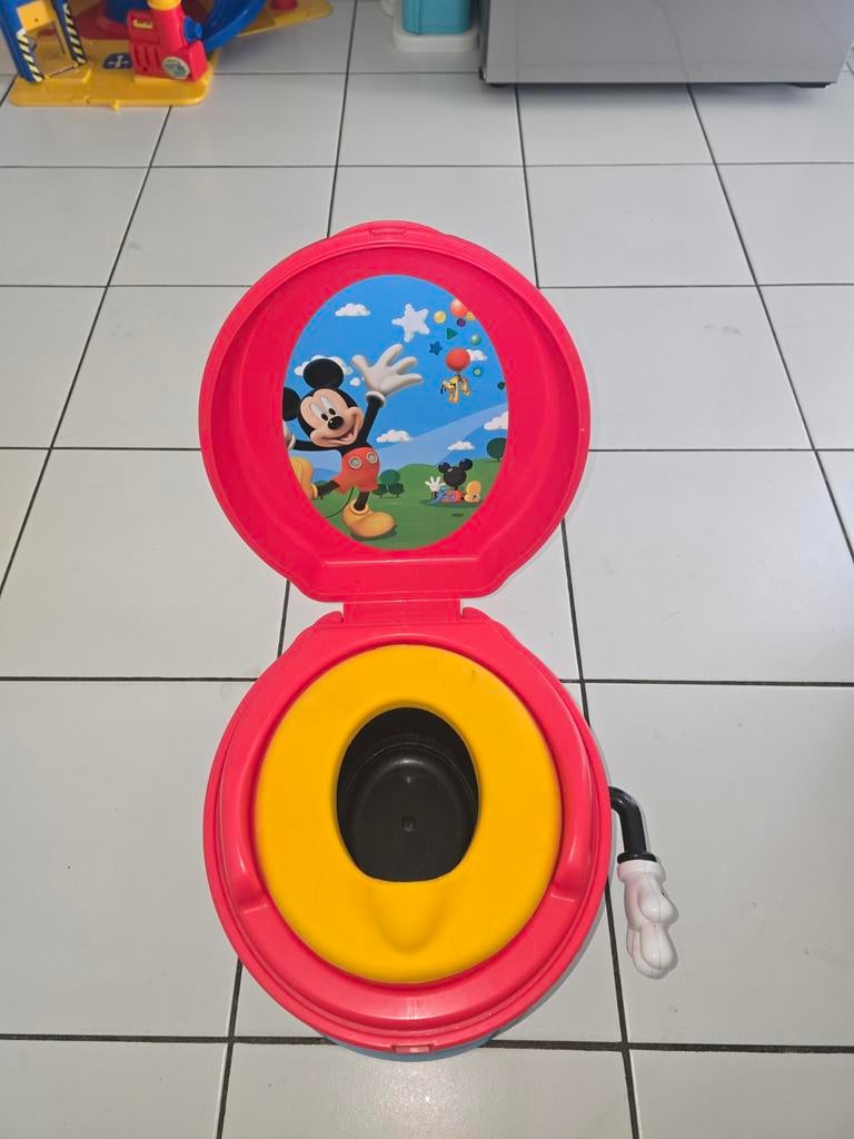 Mickey Mouse potje, Ophalen