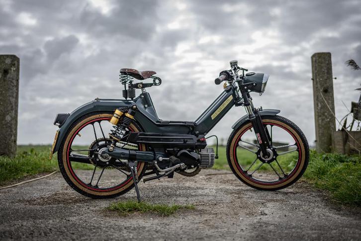 Puch Maxi custom, Fietsen en Brommers, Brommers | Puch, Gebruikt, Maxi, Maximaal 45 km/u, Ophalen