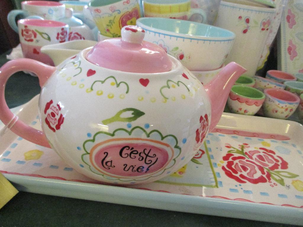 Jet by ter Steege C'est la Vie restanten, Huis en Inrichting, Keuken | Servies, Nieuw, Overige typen, Overige stijlen, Aardewerk