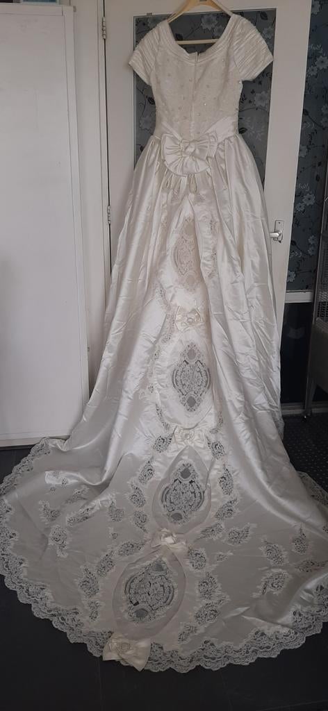 Trouwjurk, Ophalen of Verzenden, Zo goed als nieuw, Wit, Trouwjurk