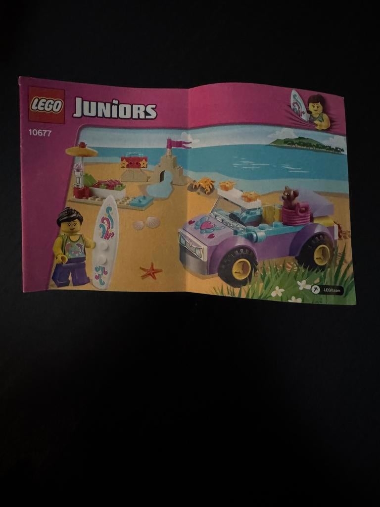 LEGO Juniors Strandtochtje - 10677, Ophalen of Verzenden, Zo goed als nieuw