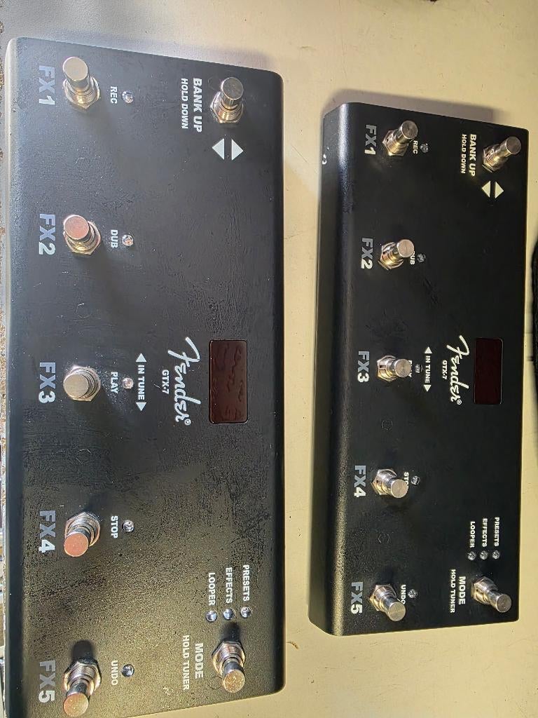 Fender gtx-7 voetpedaal, Ophalen of Verzenden, Zo goed als nieuw, Gitaar, Minder dan 50 watt