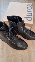 Durea maat 7.5 wijdte h, Ophalen of Verzenden, Zo goed als nieuw, Zwart, Sneakers of Gympen