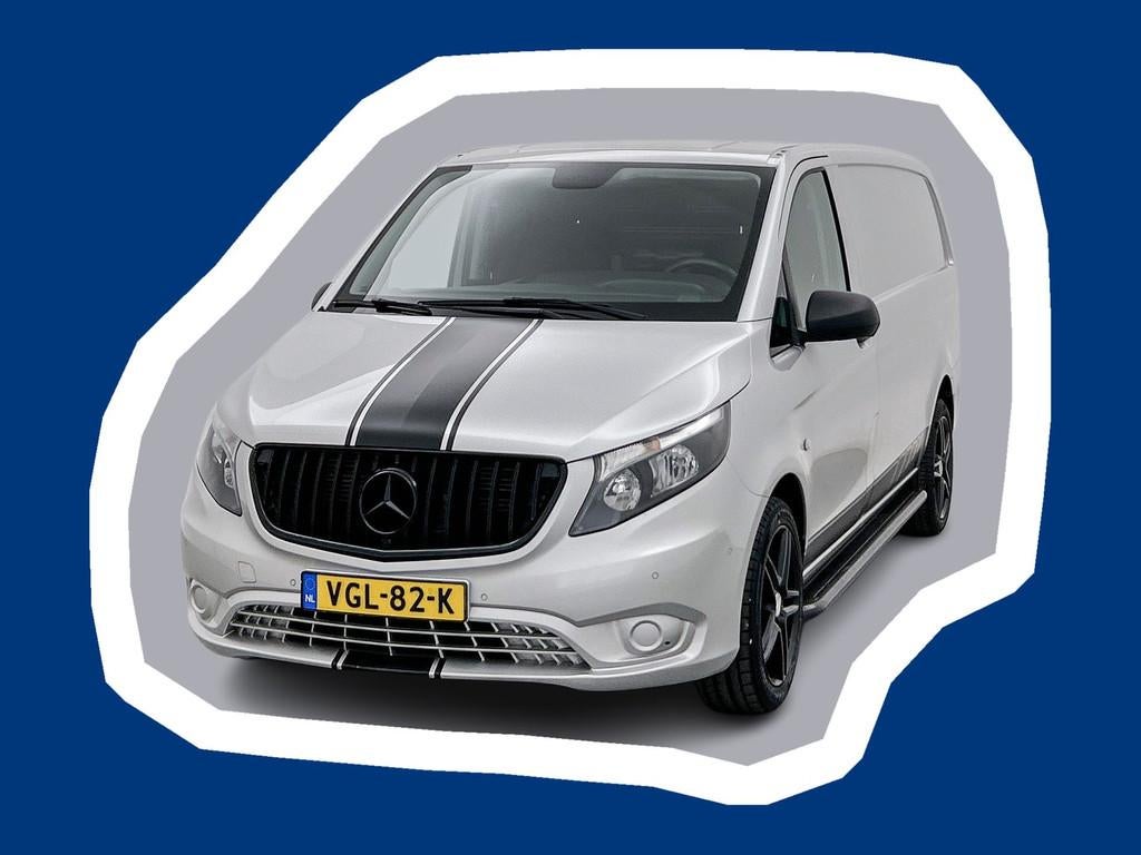Mercedes-Benz Vito 111 CDI Lang Navigatie Trekhaak Lichtmeta, Voorwielaandrijving, Stof, Gebruikt, Euro 6