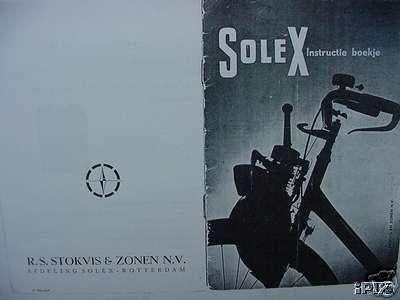 Solex Nederlandstalige handleiding (Solex NL handboekje), Fietsen en Brommers, Verzenden, Nieuw