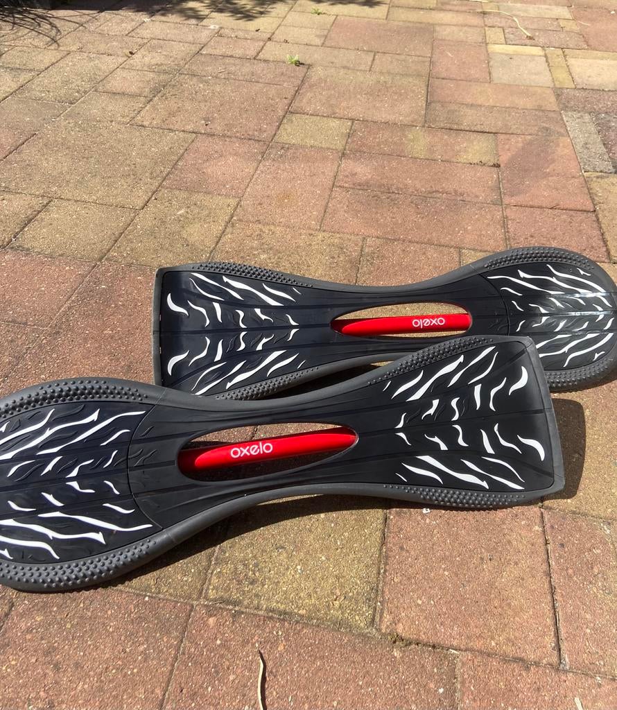 Oxelo waveboards 2 stuks, Sport en Fitness, Skateboarden, Ophalen, Zo goed als nieuw, Waveboard
