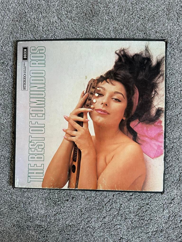 The Best of Edmundo Ros vinyl, Ophalen of Verzenden, Gebruikt, 12 inch