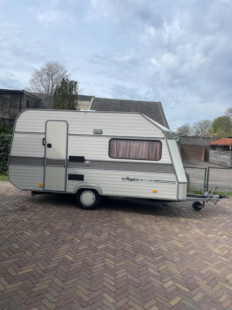 Goede Avento Royal 395 TL, Caravans en Kamperen, Caravans, Overige merken, Omvormbare zithoek, Treinzit, Tot en met 3