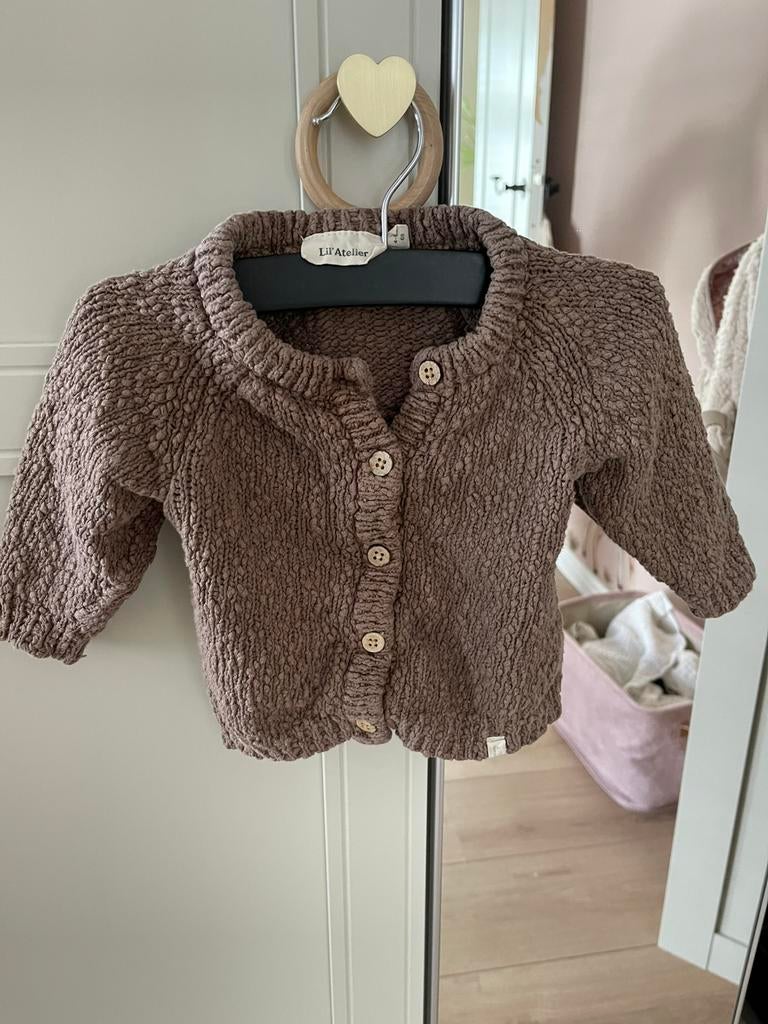 Vestje lil atelier 68, Kinderen en Baby's, Ophalen of Verzenden, Zo goed als nieuw, Jongetje of Meisje, Truitje of Vestje