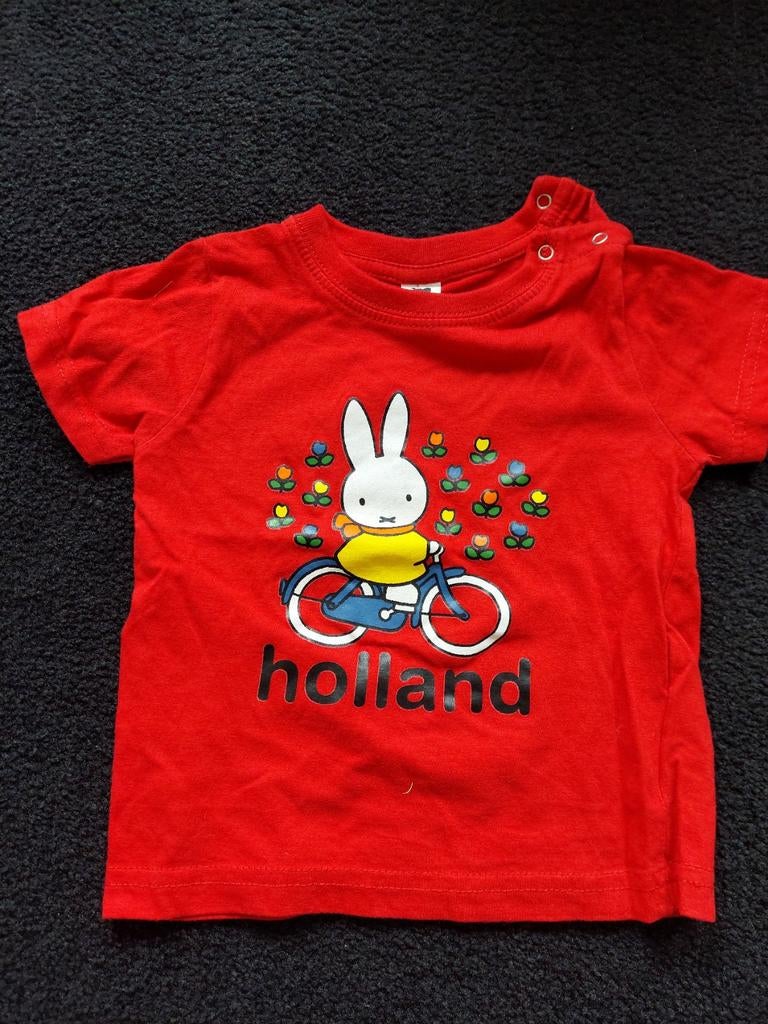 T-shirt koningsdag maat 86 meisje shirt nijntje Holland, Ophalen of Verzenden, Zo goed als nieuw, Meisje, Shirtje of Longsleeve