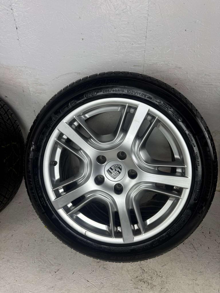Originele Porsche Panamera 970 turbo velgen 19" 5x130 8mm!, Gebruikt, 285 mm, Banden en Velgen, Niet ingevuld