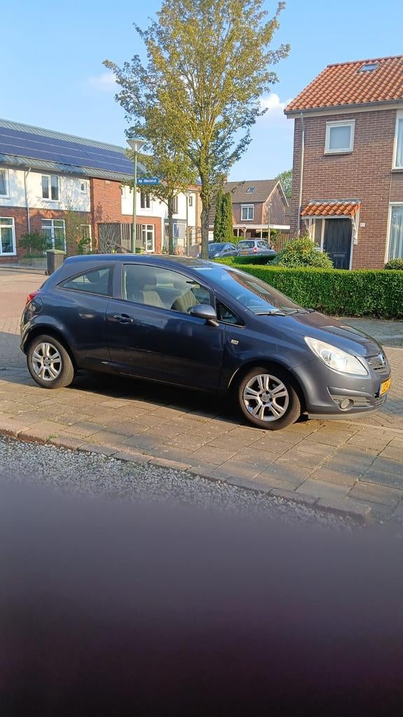 Opel Corsa 1.2 16V 3D WR 2008 Blauw, Auto's, Opel, Blauw, Particulier, Corsa, Te koop
