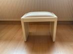 Beige Hockers met comfortabele zitting, Huis en Inrichting, Banken | Voetenbanken en Poefen, Ophalen, Minder dan 50 cm, Gebruikt