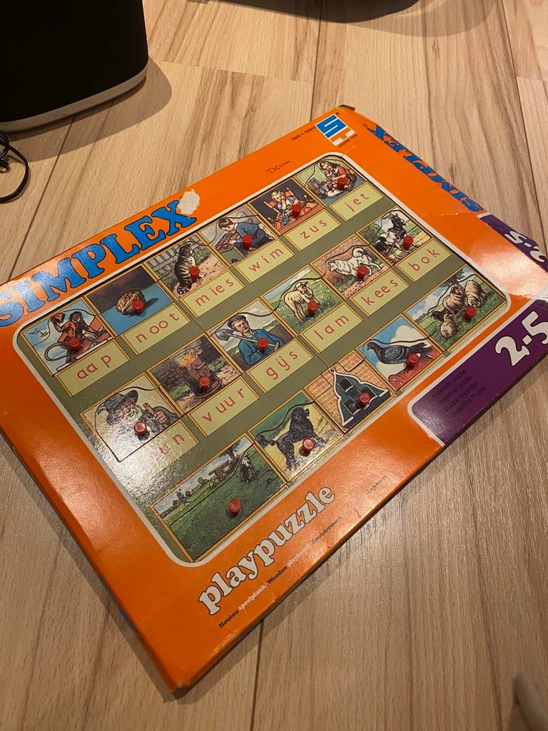 Puzzel, Antiek en Kunst, Antiek | Speelgoed, Ophalen of Verzenden