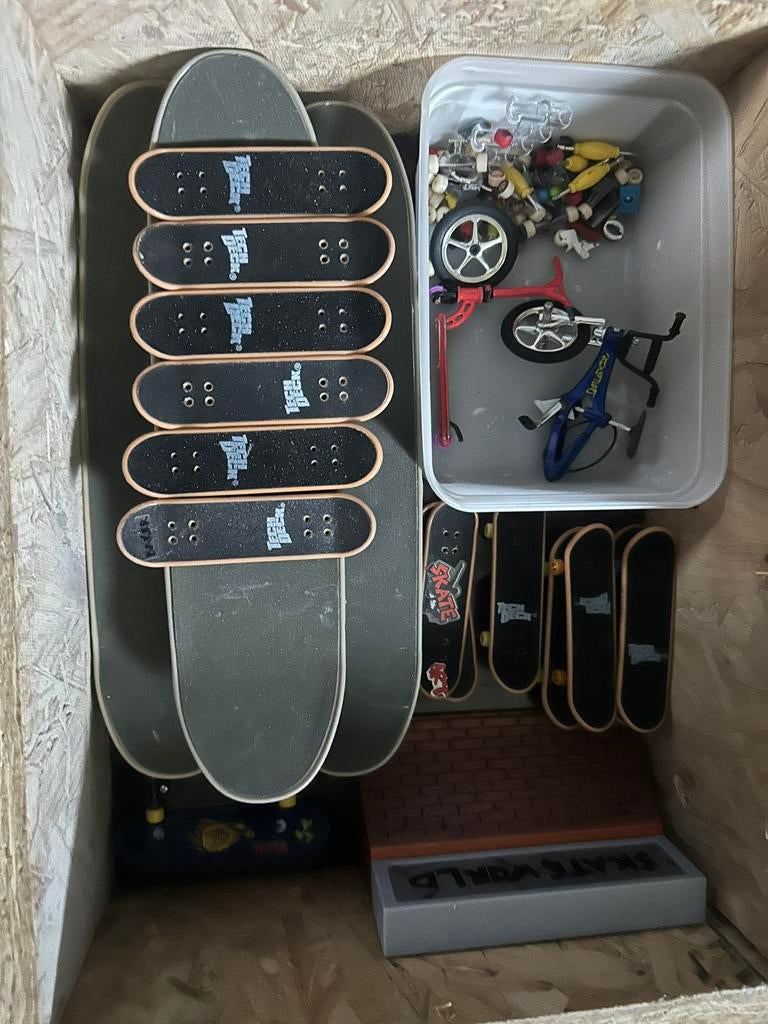Fingerboard set tech deck, Ophalen