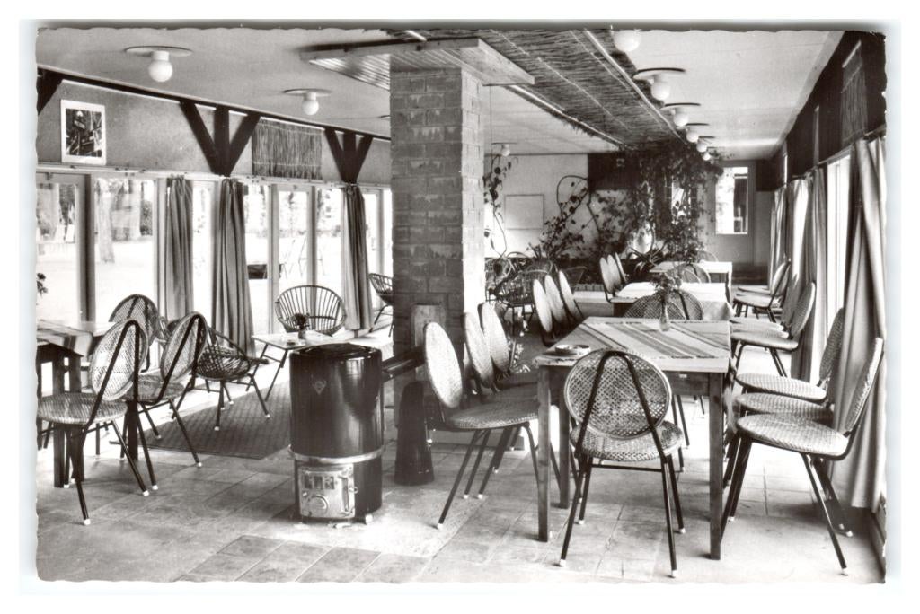 Vledder, "Adelhof" Interieur Serre, Verzamelen, Ansichtkaarten | Nederland, Gelopen, Drenthe, 1960 tot 1980, Verzenden