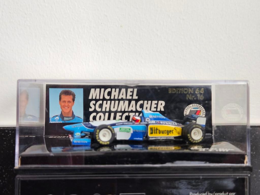 Michael Schumacher collection edition 64 nr. 16 schaal 1:64, Ophalen of Verzenden, Zo goed als nieuw, Formule 1
