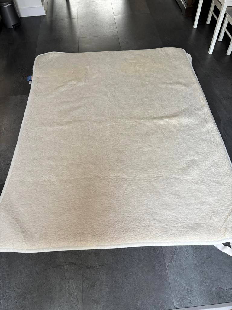 Wollen onderdeken (merlan Duo ), Ophalen, Zo goed als nieuw, Tweepersoons, 160 cm