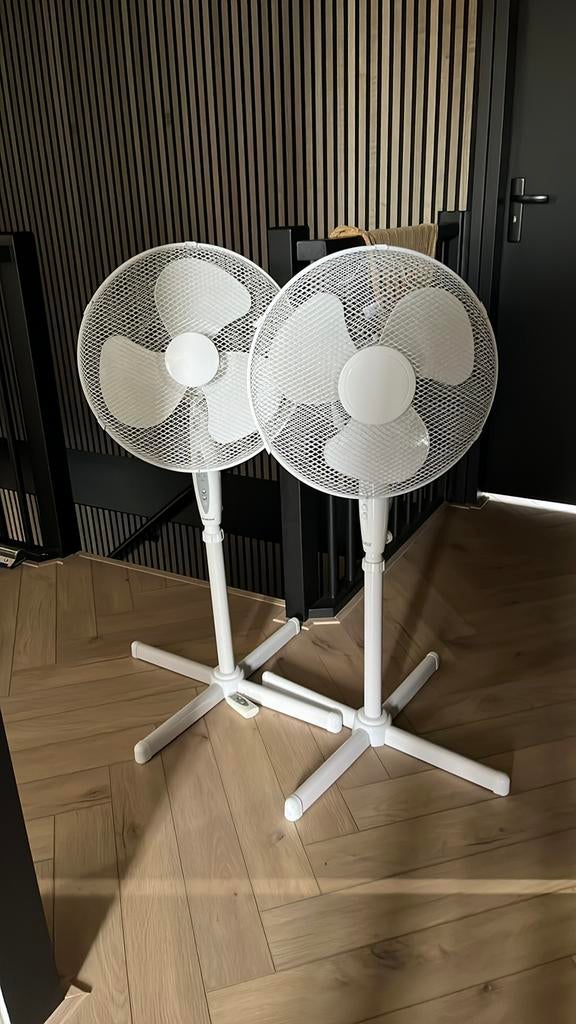 2x statief ventilator, Ophalen, Ventilator met afstandsbediening, Gebruikt, Statiefventilator