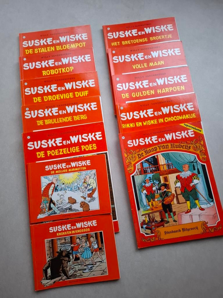 Stapel Suske en Wiske, Meerdere stripboeken, Ophalen of Verzenden, Zo goed als nieuw, Willy van der Steen