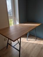 Bureau/tafel onbehandeld beukenhout, Ophalen, Zo goed als nieuw, Bureau