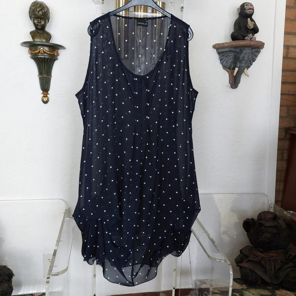 Top/Tuniek van het merk Ophilia.  Maat 4 (48/50), Kleding | Dames, Grote Maten, Blouse of Tuniek, Zo goed als nieuw, Ophilia, Verzenden