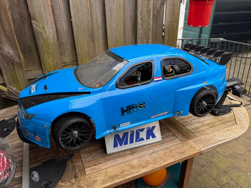 FG sportline 510 4WD RC Auto in goede staat. Zeer compleet., Benzine, Gebruikt, Ophalen of Verzenden, Auto onroad