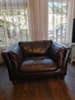 Loveseat bank 4 eetkamerstoelen, Ophalen, Gebruikt, Tweepersoons, 75 tot 100 cm