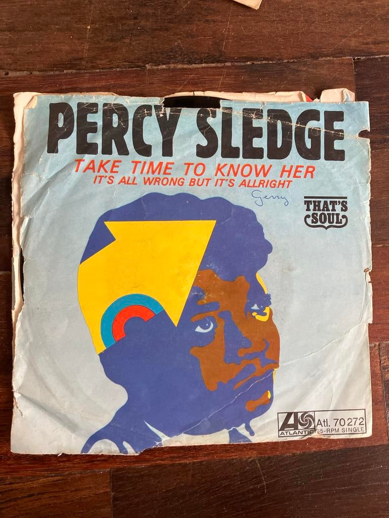 Percy Sledge - Take Time To Know Her, Gebruikt, 7 inch, Single, Ophalen of Verzenden