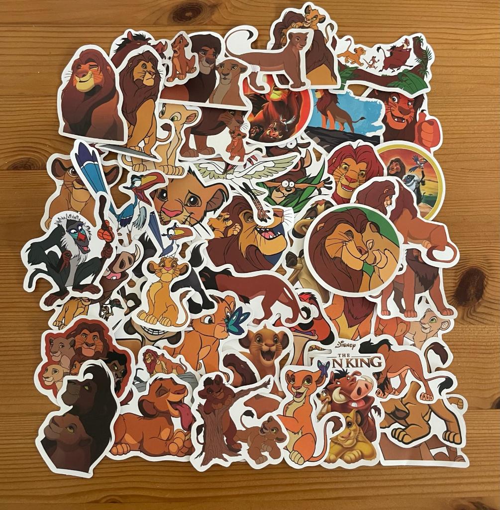 The Lion King stickers, Verzenden, Nieuw, Meerdere stickers