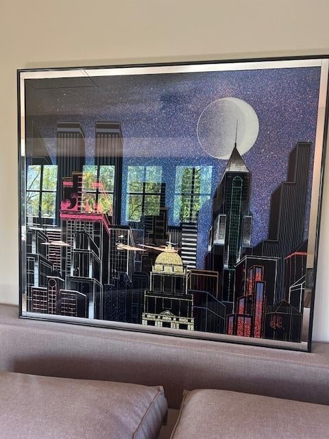 Laurel street art club original the TWIN TOWERS New York, Ophalen of Verzenden