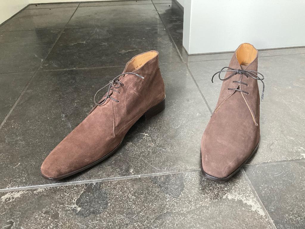 Giuseppe Mauritzio suède chukka boots 48 Nieuw, Bruin, Boots, Nieuw, Ophalen of Verzenden