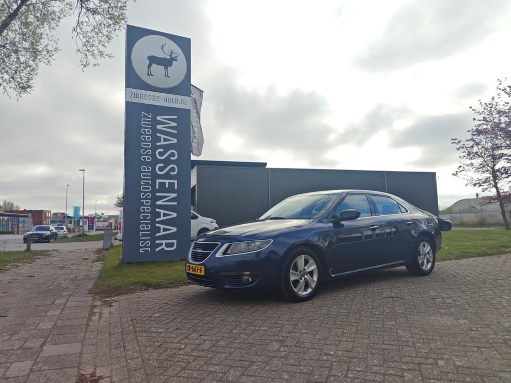 Saab 9-5 2.0T 220pk Vector Automaat | Trekhaak | (bj 2010), Auto's, Saab, Euro 5, 4 cilinders, Leder en Stof, 11 km/l