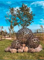 Hoefijzer Lamp/Ornament - stalling weidegang, Weidegang